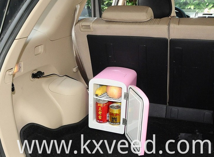 Blue Color 4L 6 Cans Home Rechargeable Mini Refrigerator For Car